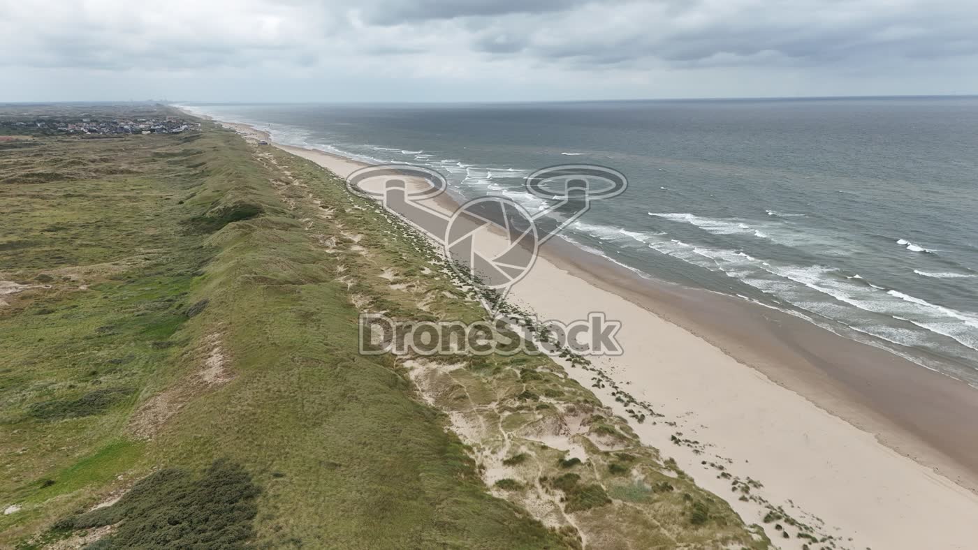 Duinen en strand bij Bergen aan Zee