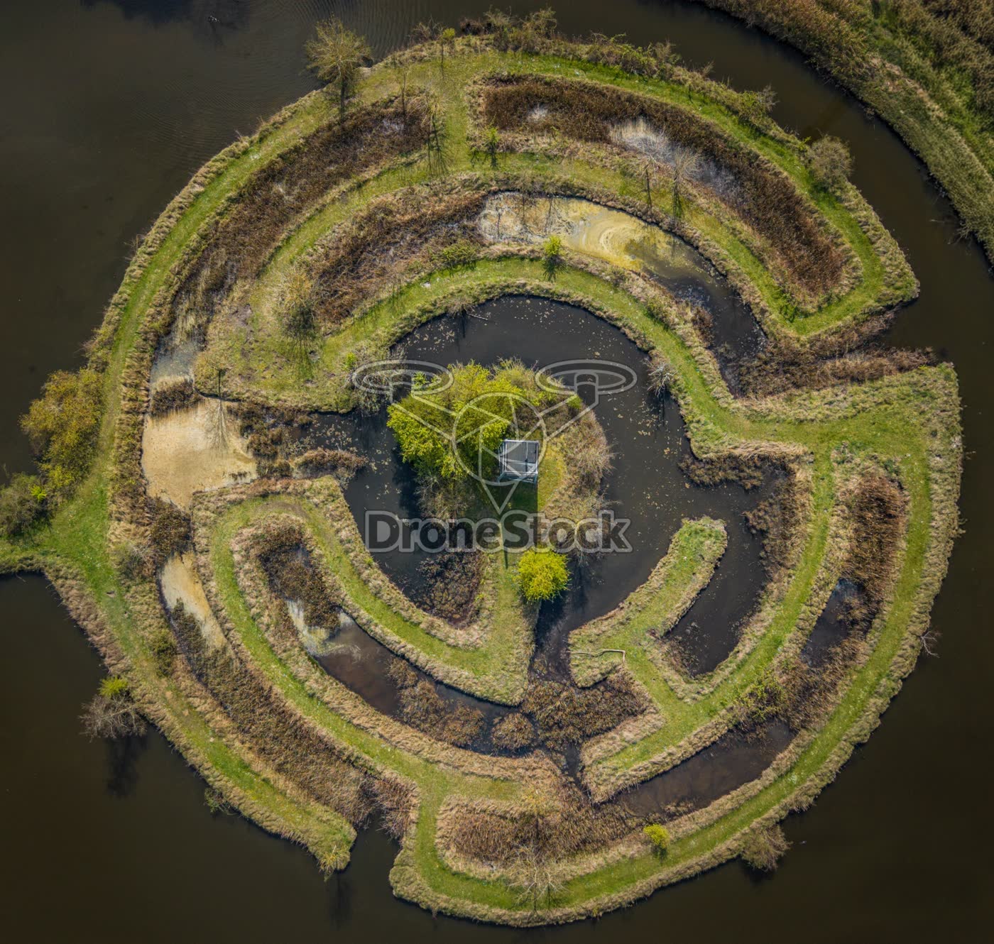 Labyrinth in Hoedekenskerke.