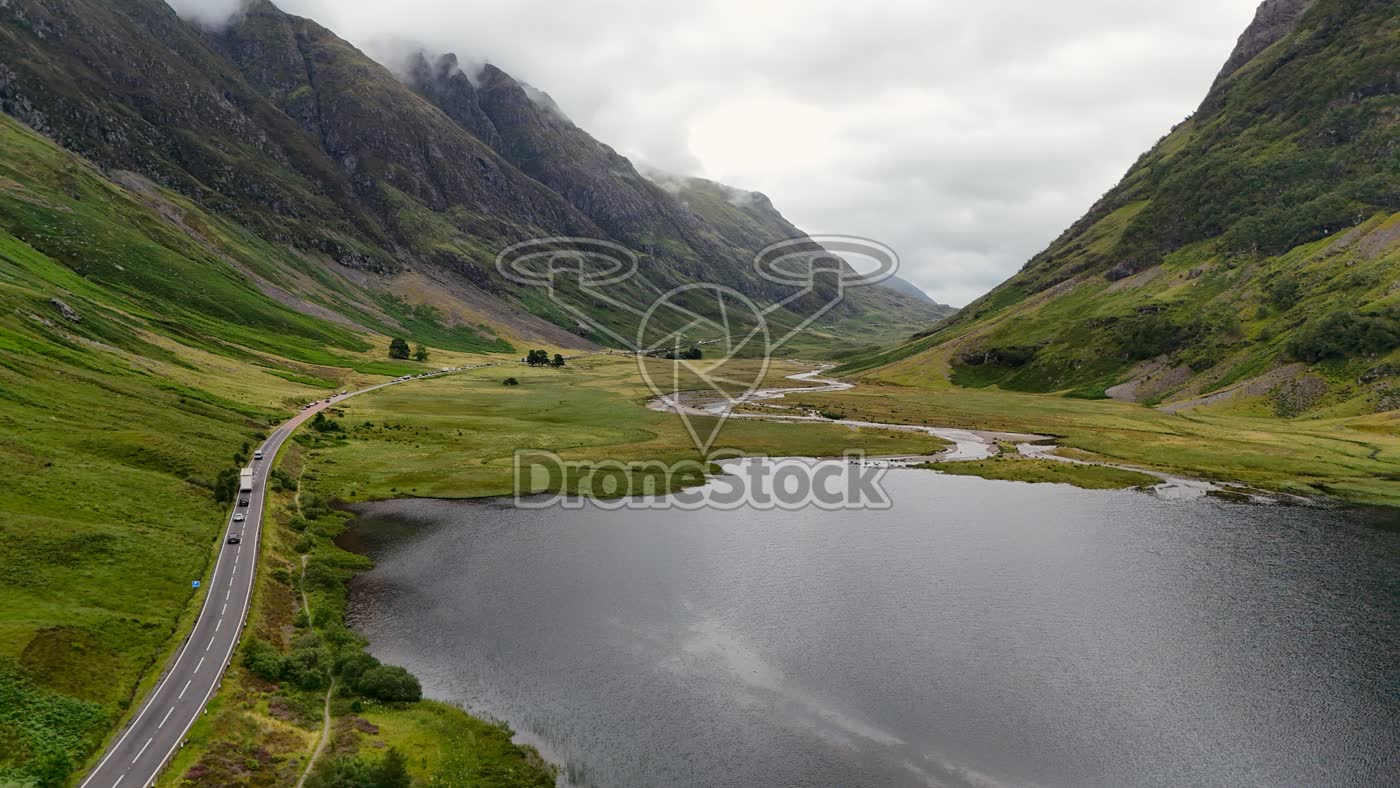 Glencoe-vallei in de Schotse Hooglanden