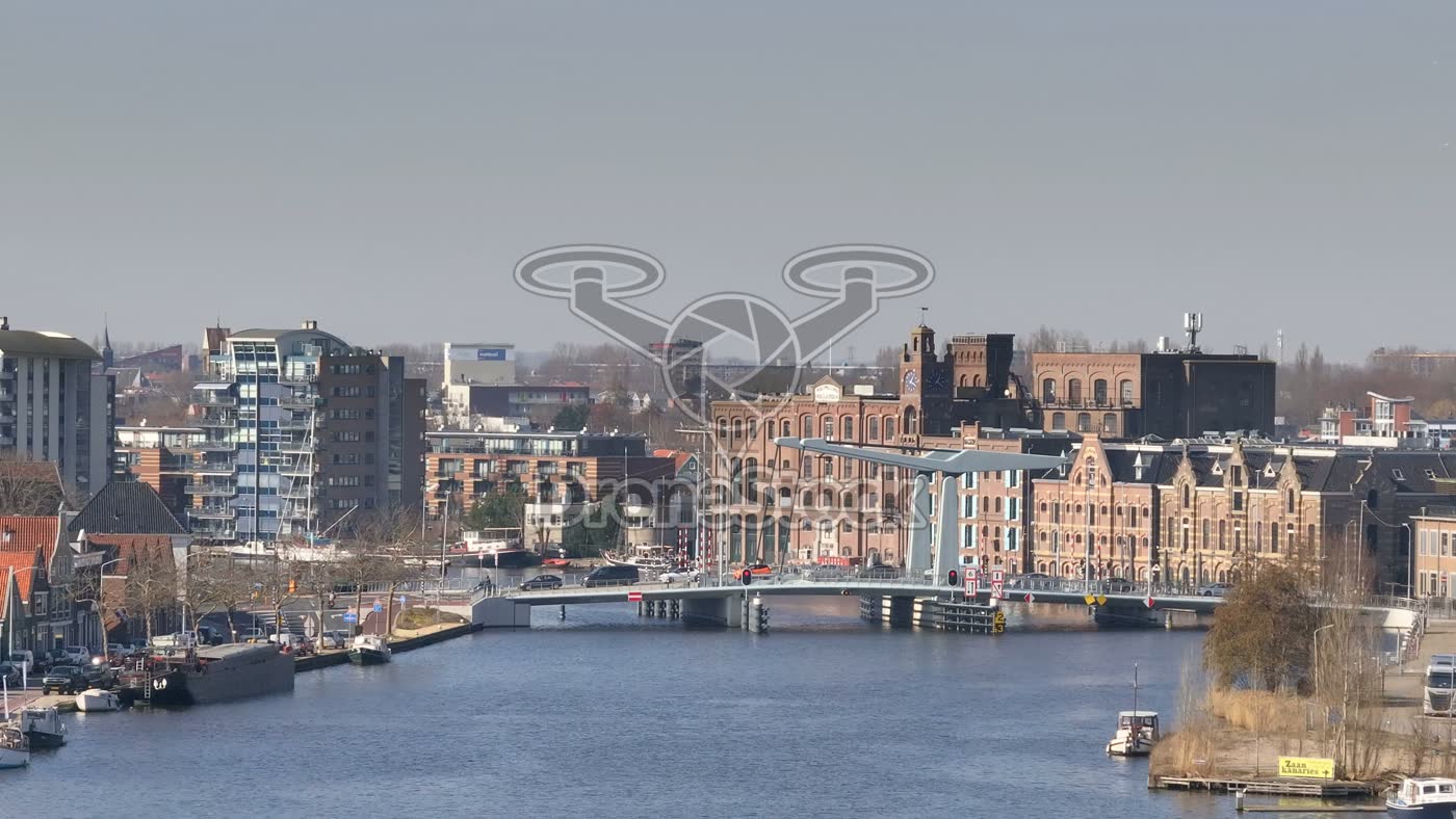Zaanbrug en pakhuizen bij Wormer 2