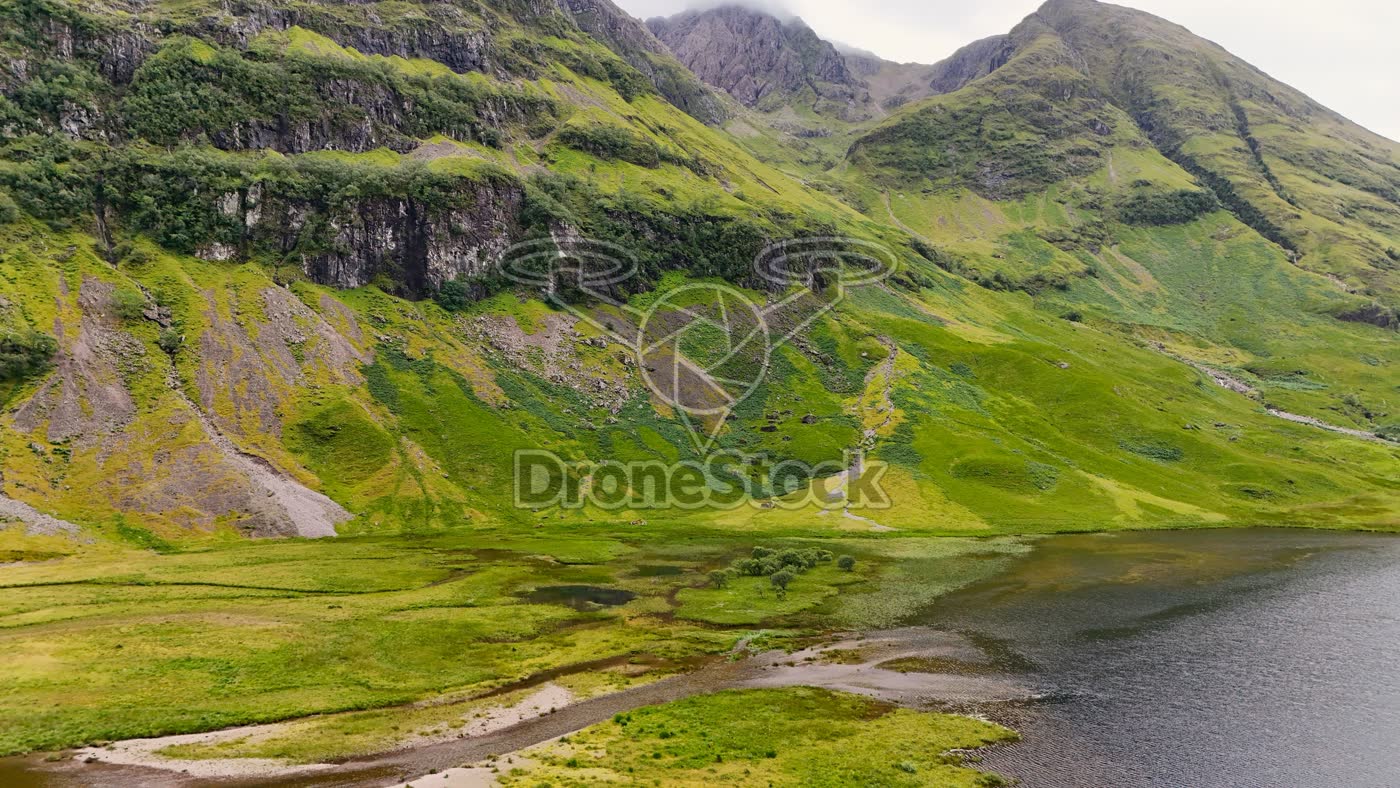 Vallei bij Glencoe, Schotland