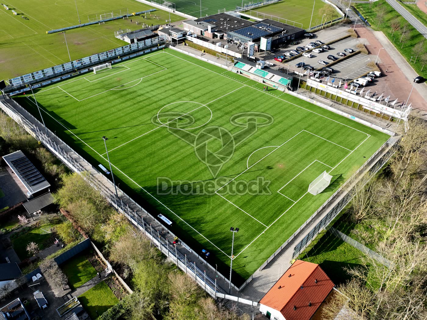 Voetbalveld bij Genemuiden