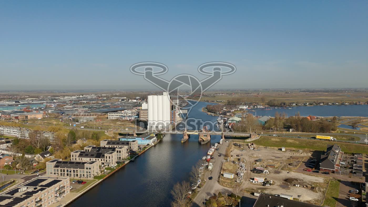 Graansilo Zaankwartier en Prins Clausbrug 2