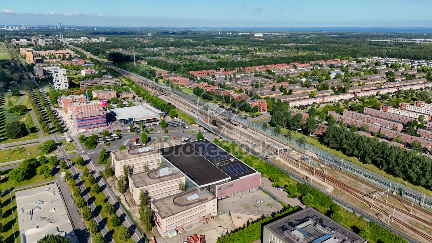 Almere Buiten NS station Oostvaarders