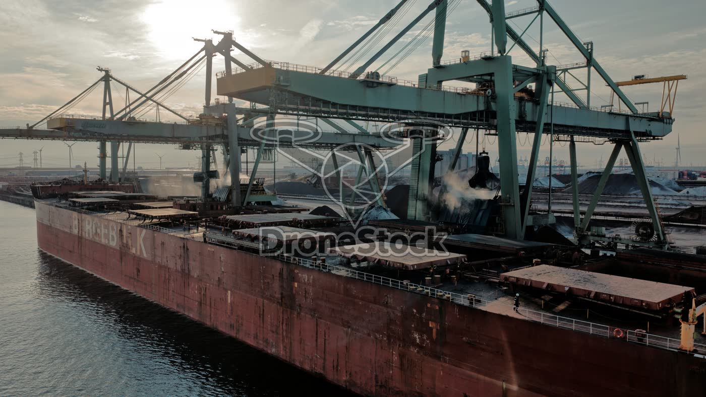 Grijperlosbrug Maasvlakte Rotterdam