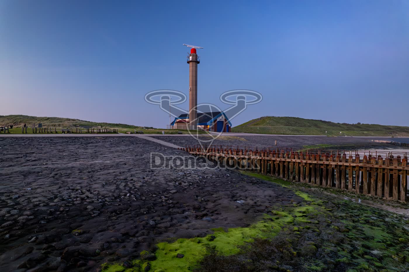 KNRM station Westkapelle met radartoren