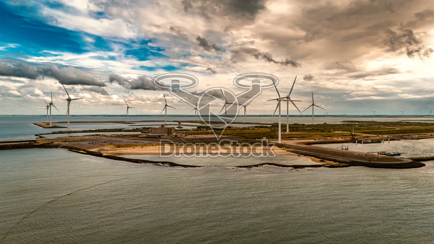 Windpark bij Vrouwenpolder