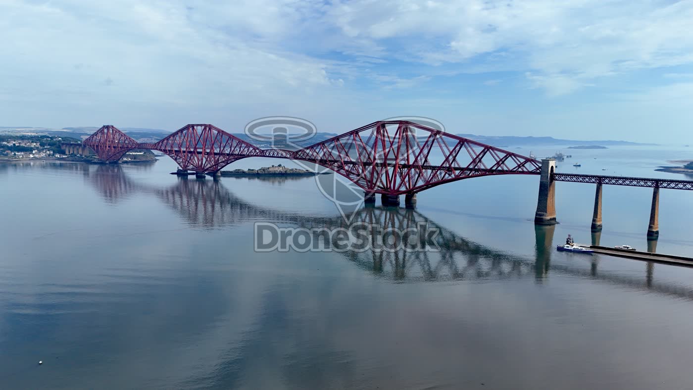 Forth Bridge bij Edinburgh 2