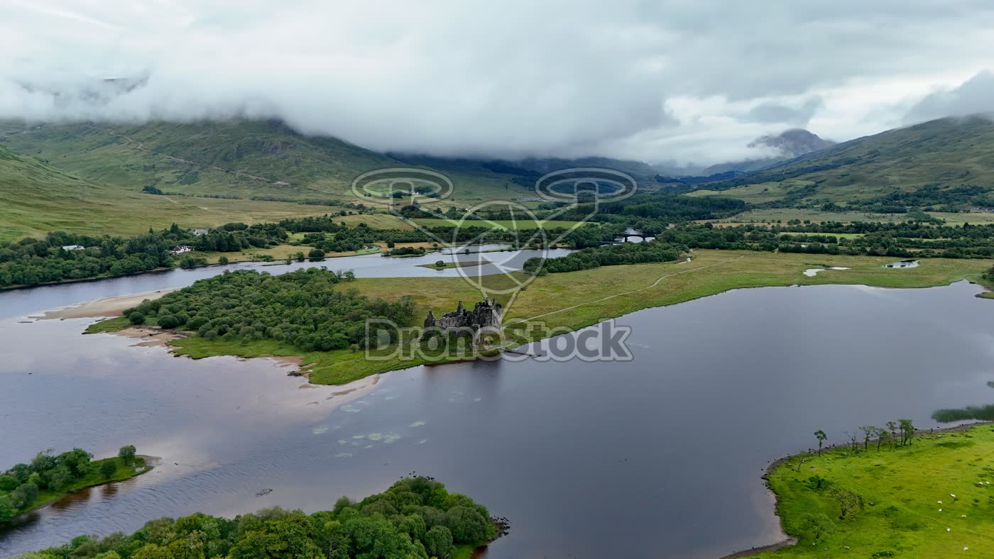 Kilchurn Castle bij Loch Awe 5