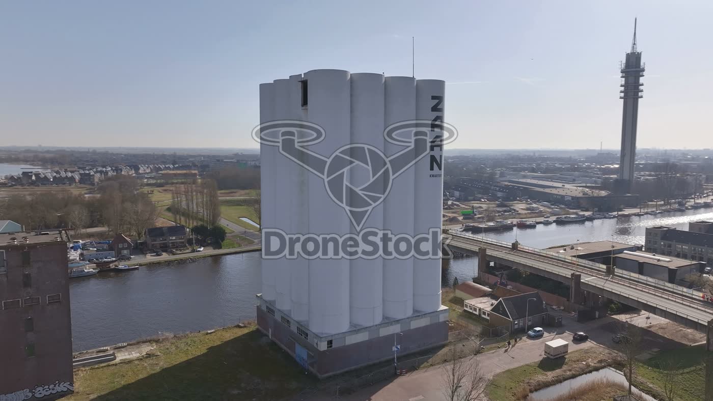 Graansilo Zaankwartier bij Prins Clausbrug 3