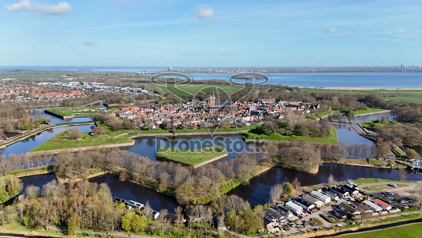 Naarden Vesting luchtbeeld 3