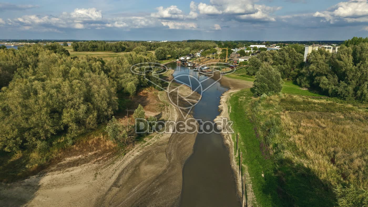 Strang van de Waal bij droogte