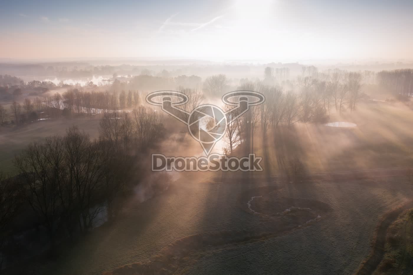 Mistige zonsopkomst boven de Roer 3