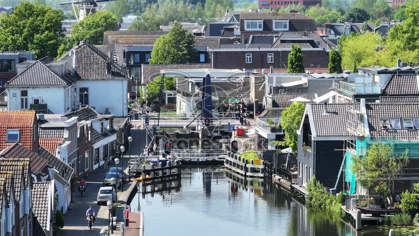 Ophaalbrug Rijnbrug bij Oude Rijn, Bodegraven