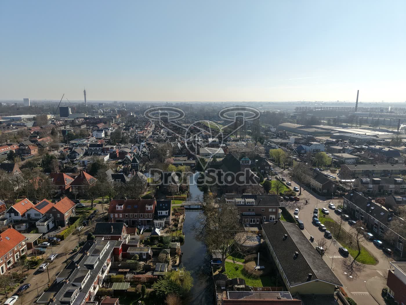 Weverstraat en Snuiverbuurt in Krommenie