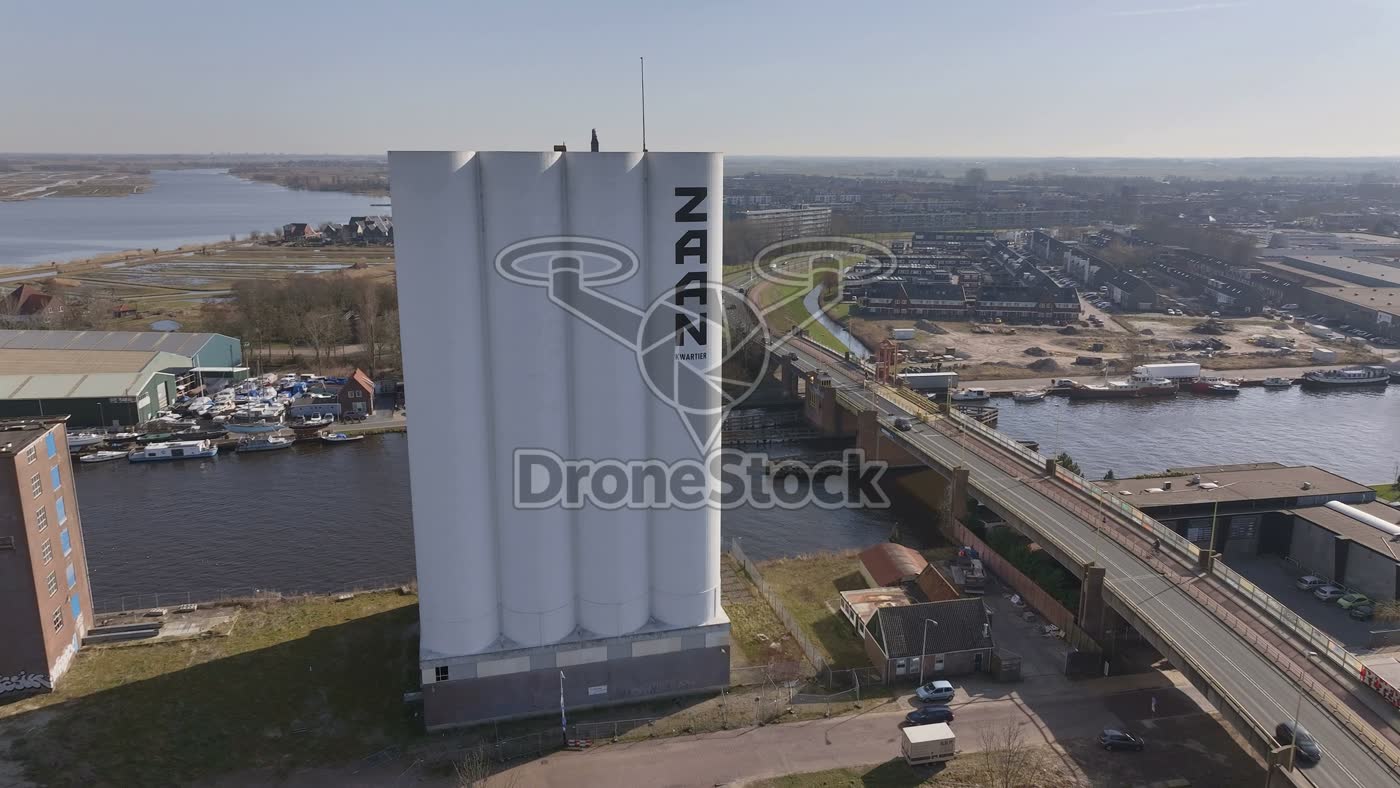 Graansilo Zaankwartier bij Prins Clausbrug 2