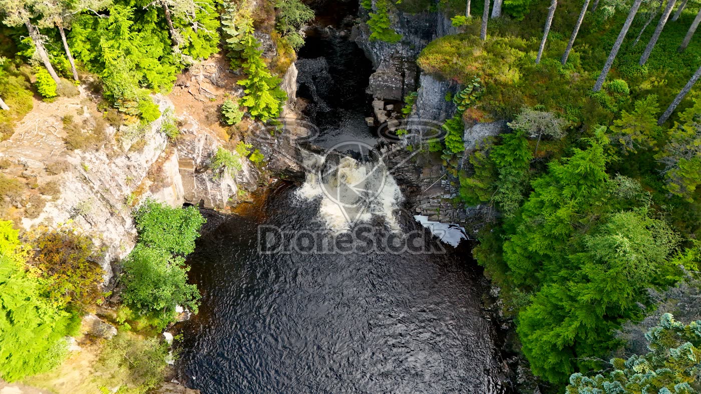 Pattack Fall, waterval in het Schotse Hoogland