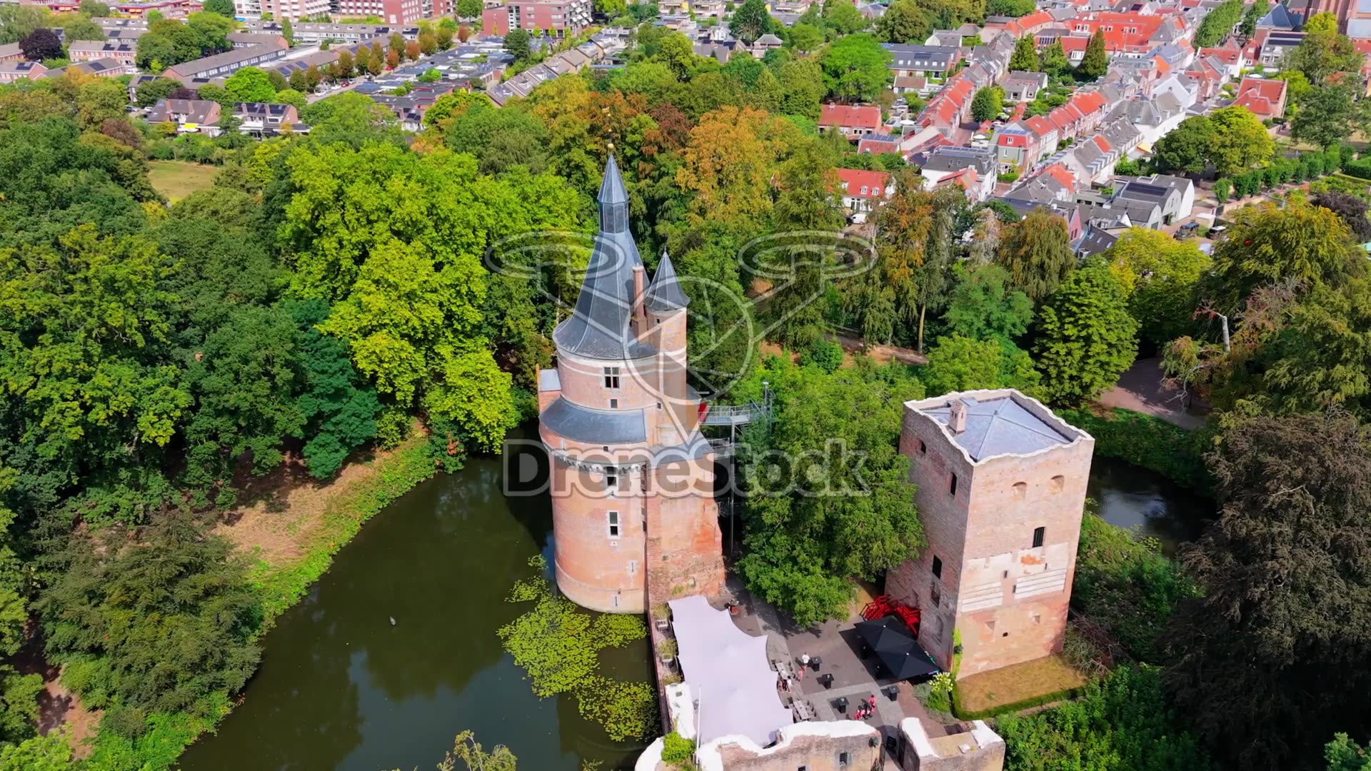 Kasteel Wijk bij Duurstede - cirkel rondom