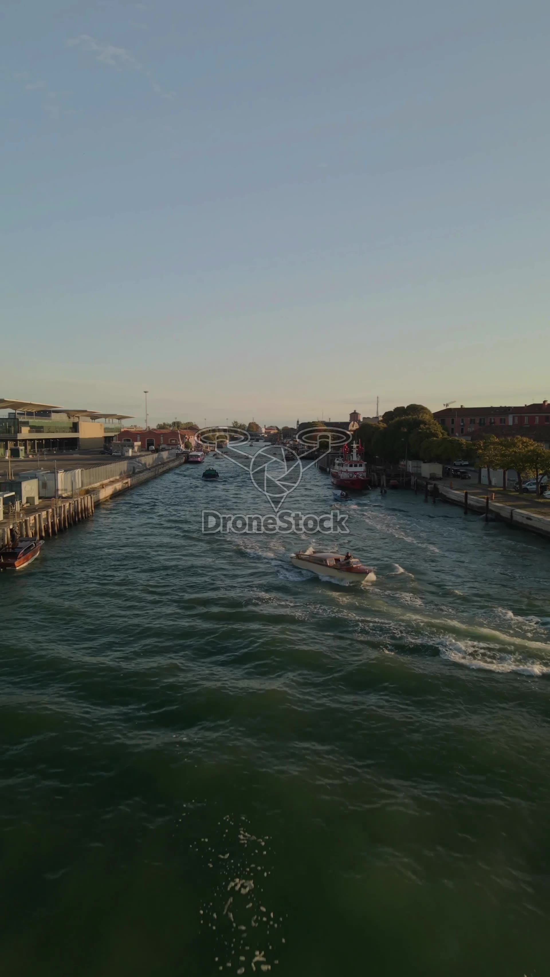 Canale della Scomenzera in Santa Marta, Venetië