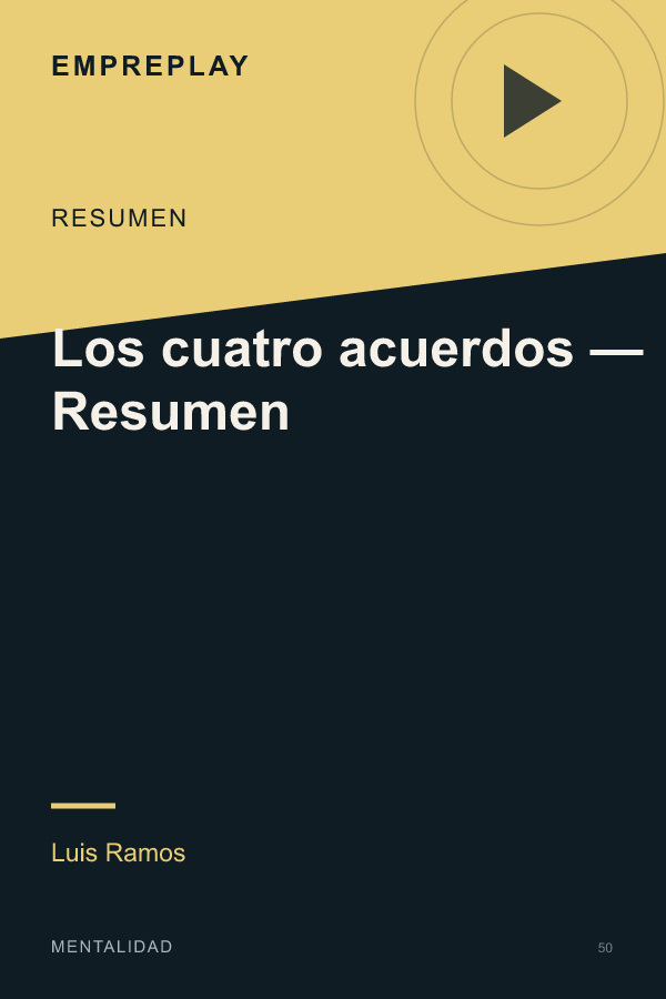 Los cuatro acuerdos — Resumen