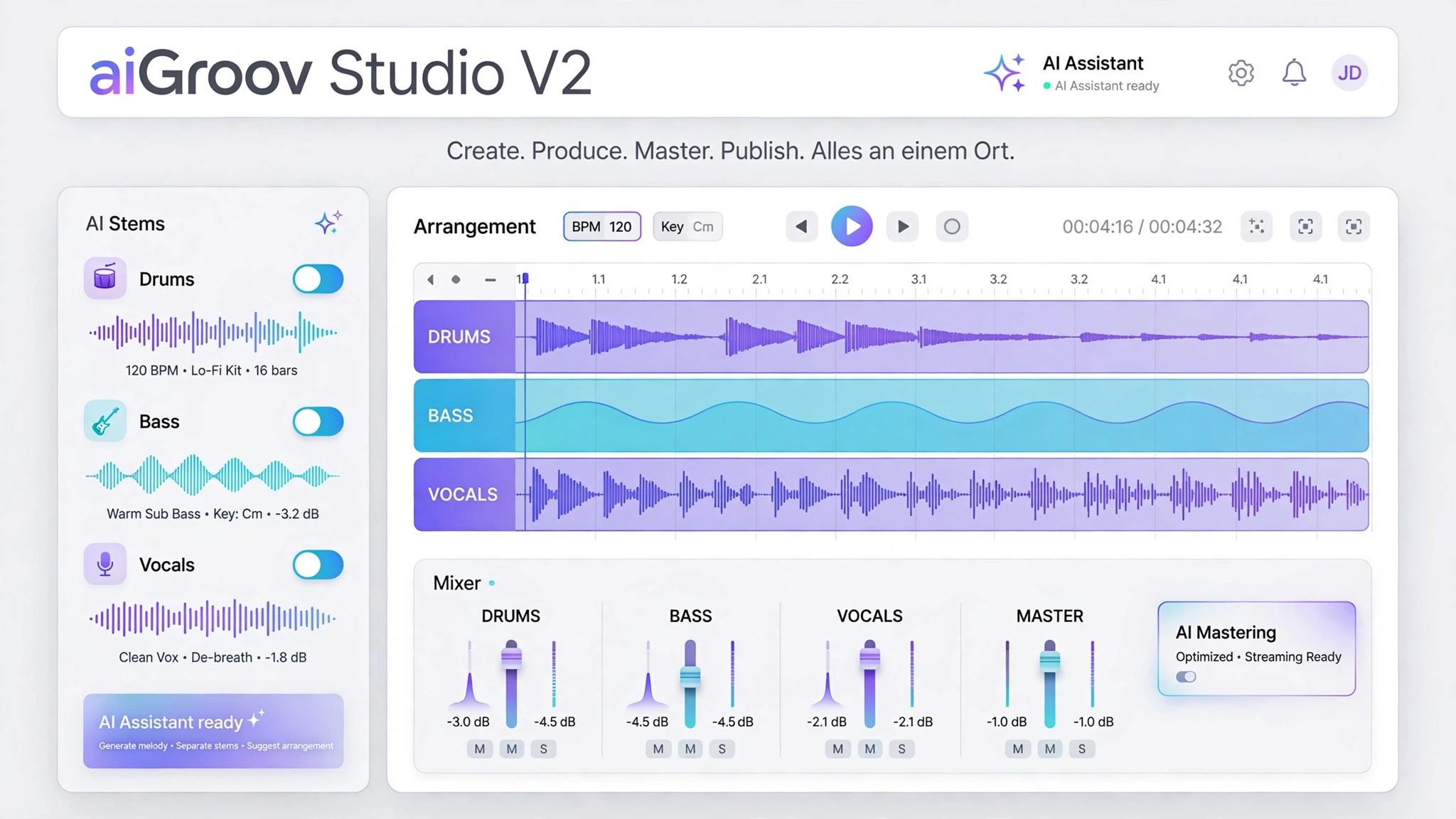 aiGroov Studio V2