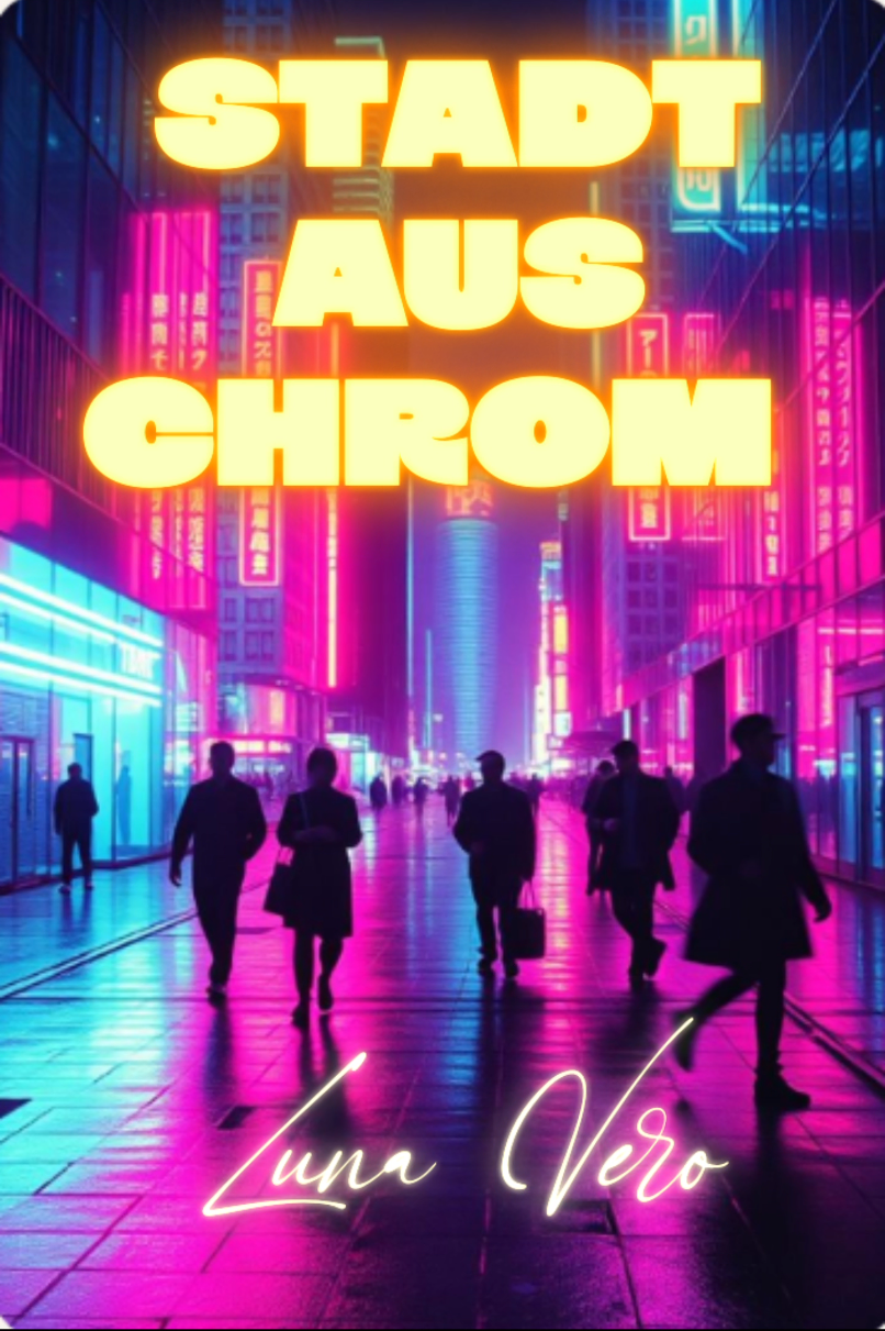 Stadt aus Chrom