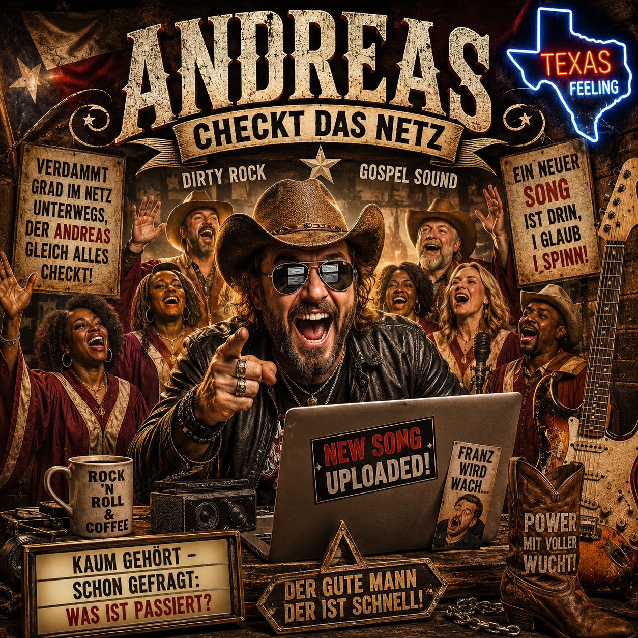 Andreas checkt das Netz
