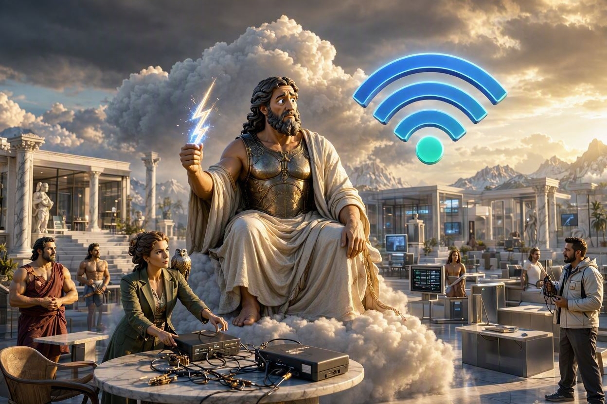 ZEUS SUCHT WLAN