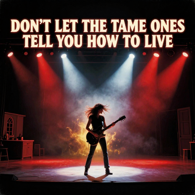 Don’t Let the Tame Ones Tell You How to Live