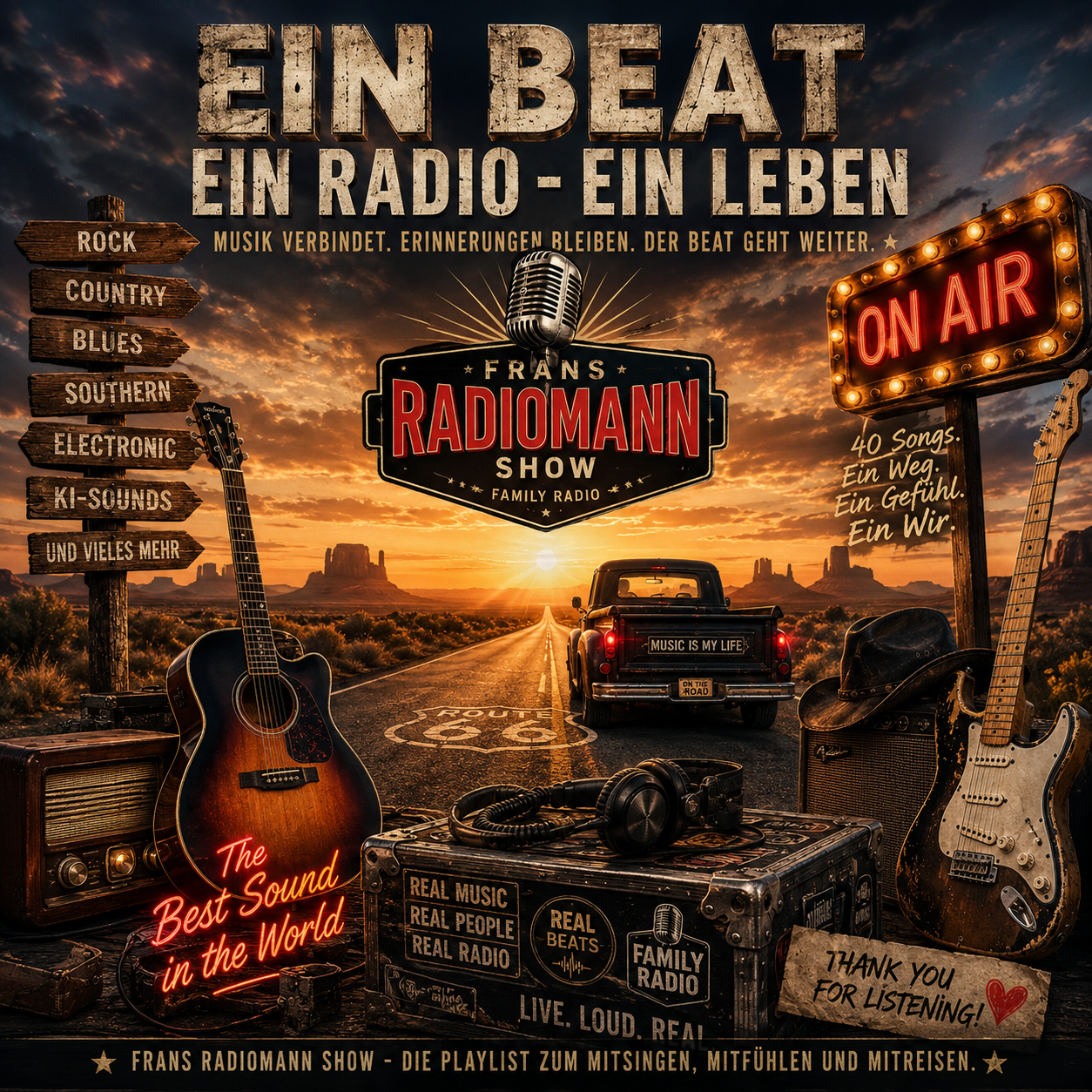 EIN BEAT – EIN RADIO – EIN LEBEN