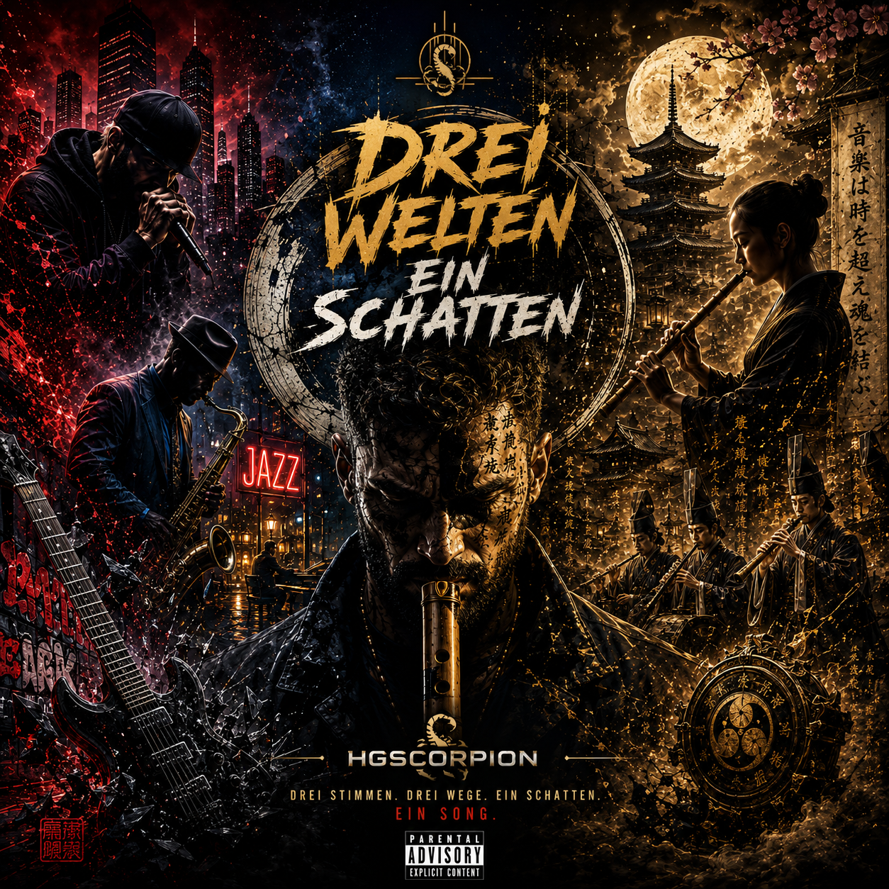 DREI WELTEN, EIN SCHATTEN