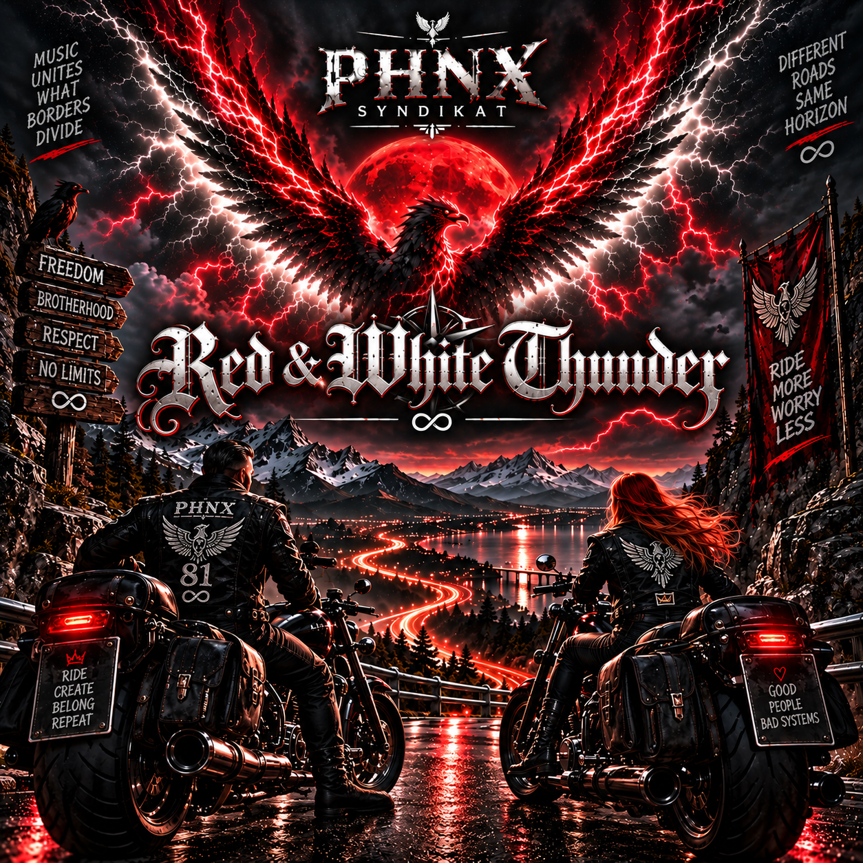 Red and White Thunder