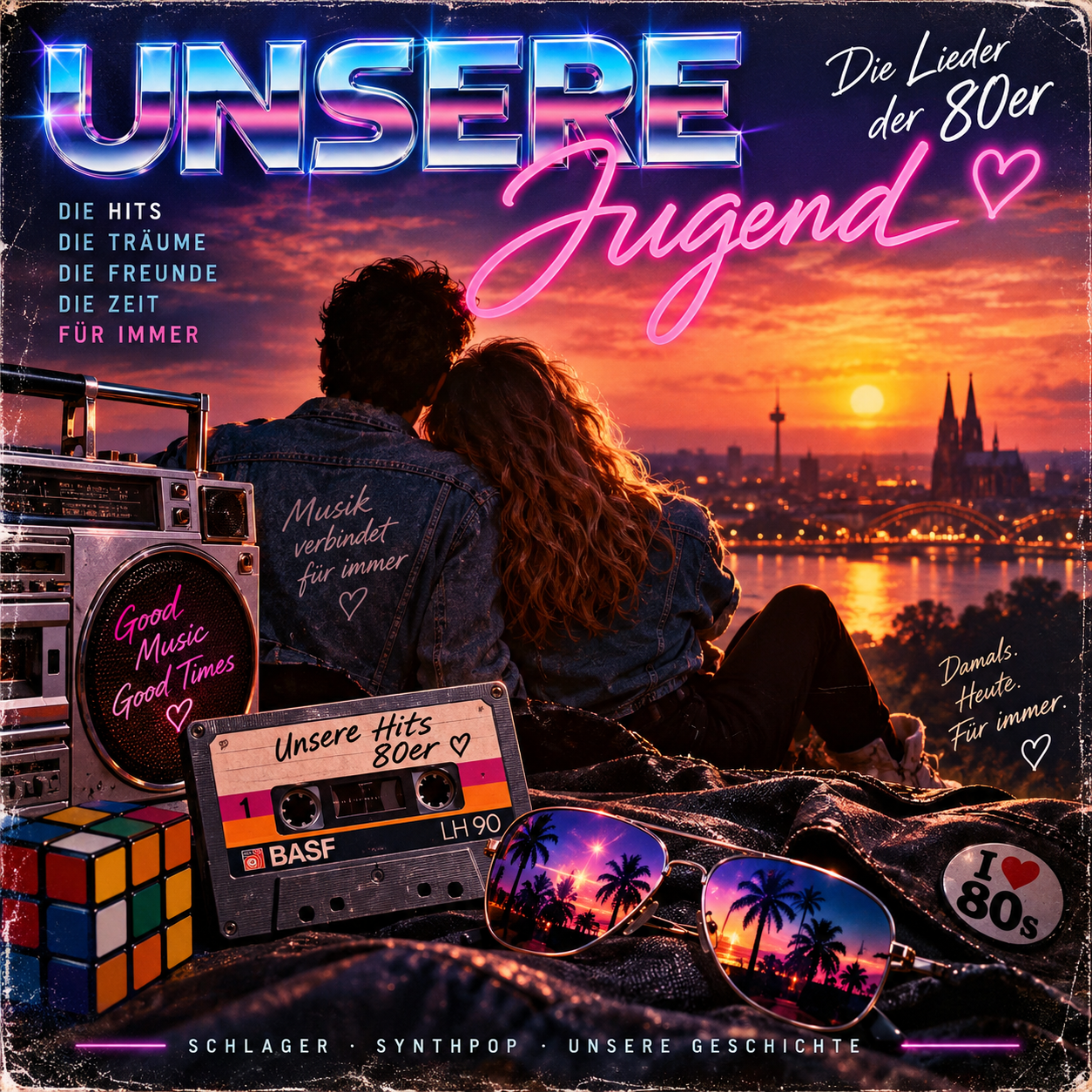 Jugendzeit Musikzeit 80er