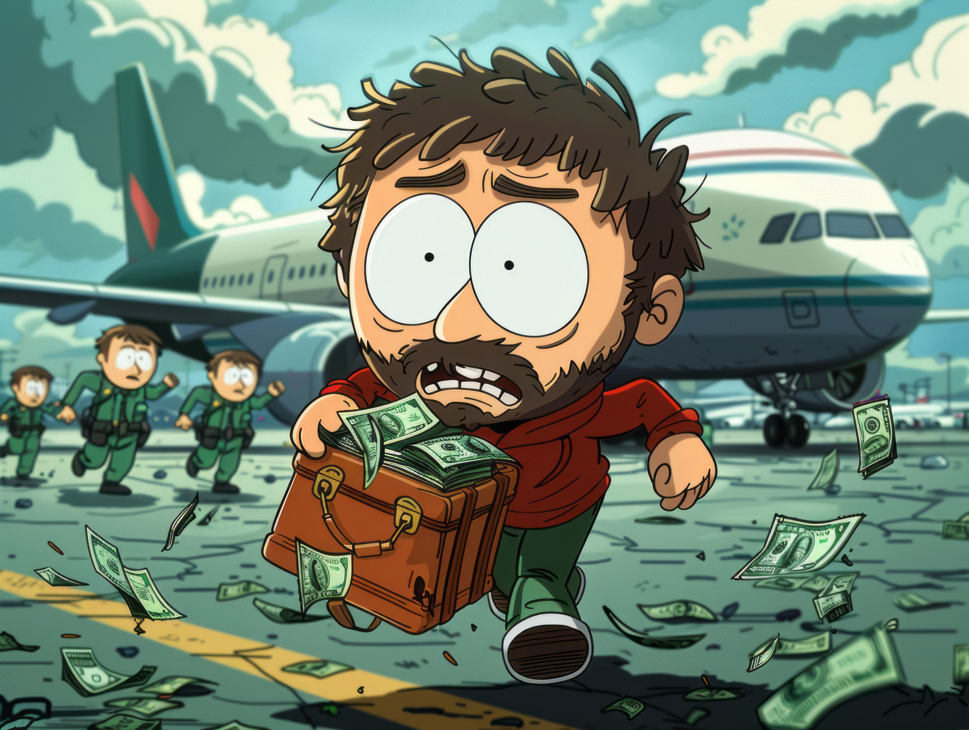 Off to the Plane