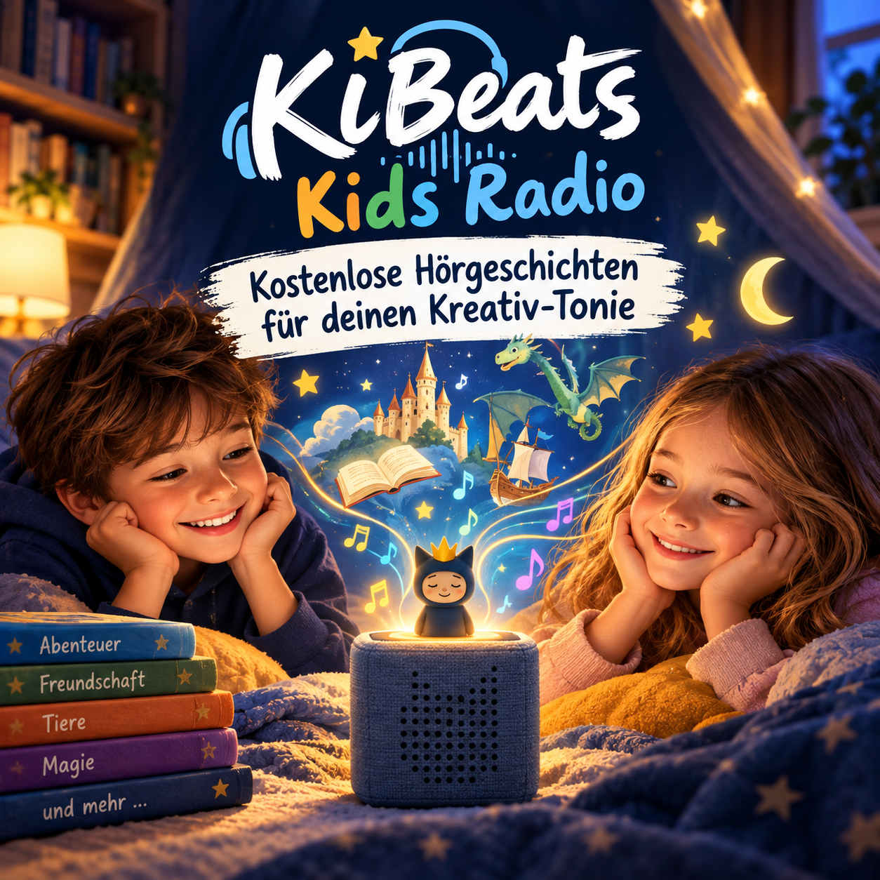 KiBeats Kids Radio – Geschichten, die man mitnehmen kann.