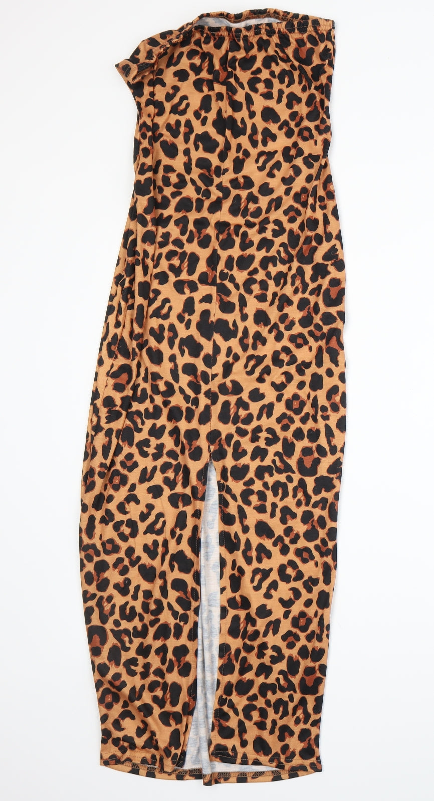 In the Style Womens Straight & Pencil Set Size 8 Orange Animal Print W28 - label detail