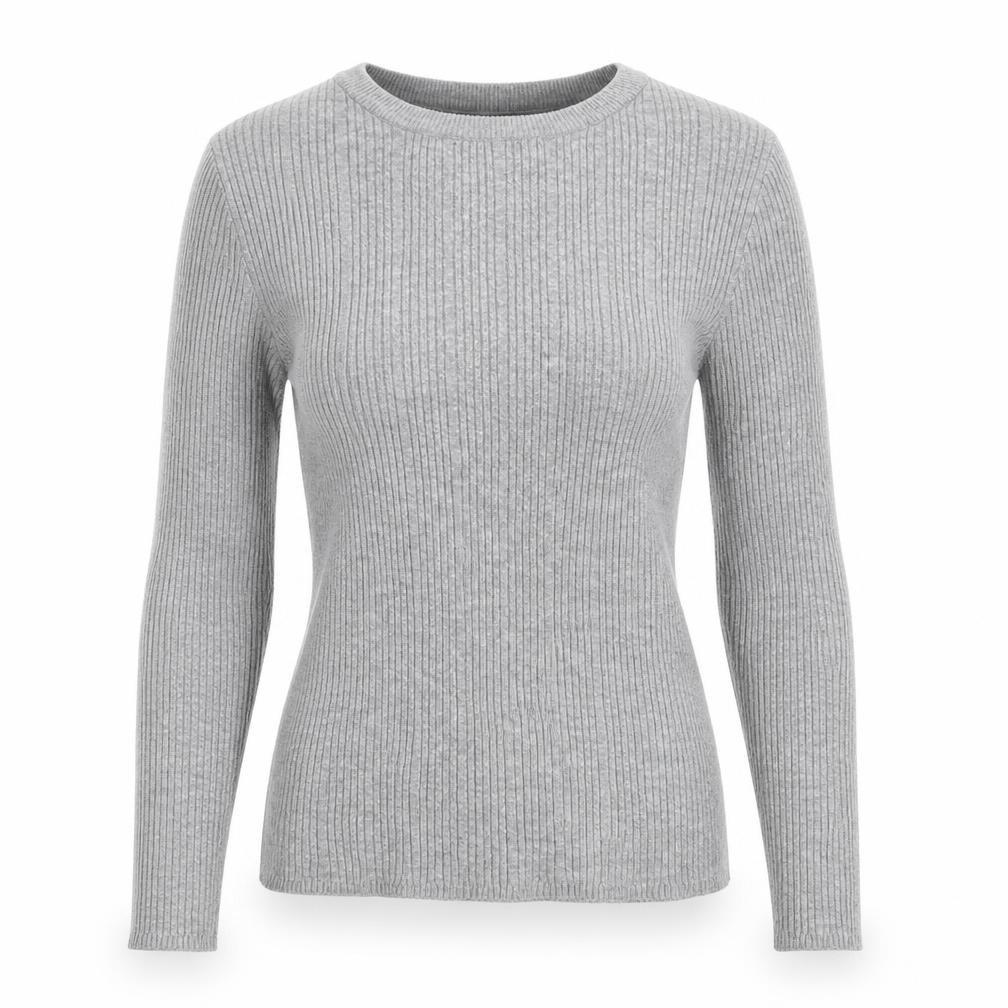 Primark Womens Henley Jumper Size XS Green Crew Neck Long Sleeve - front view