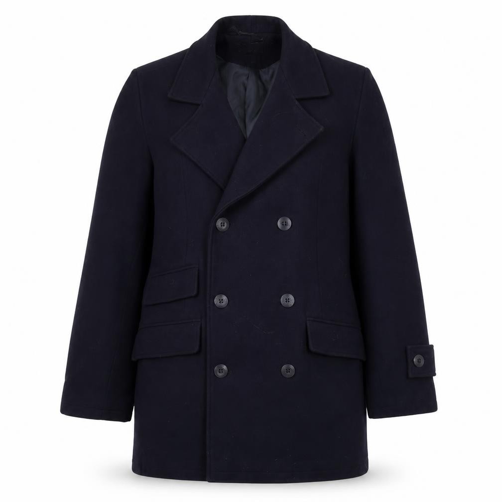 peterwerth Womens Jacket Coat Size 4 Blue - front view