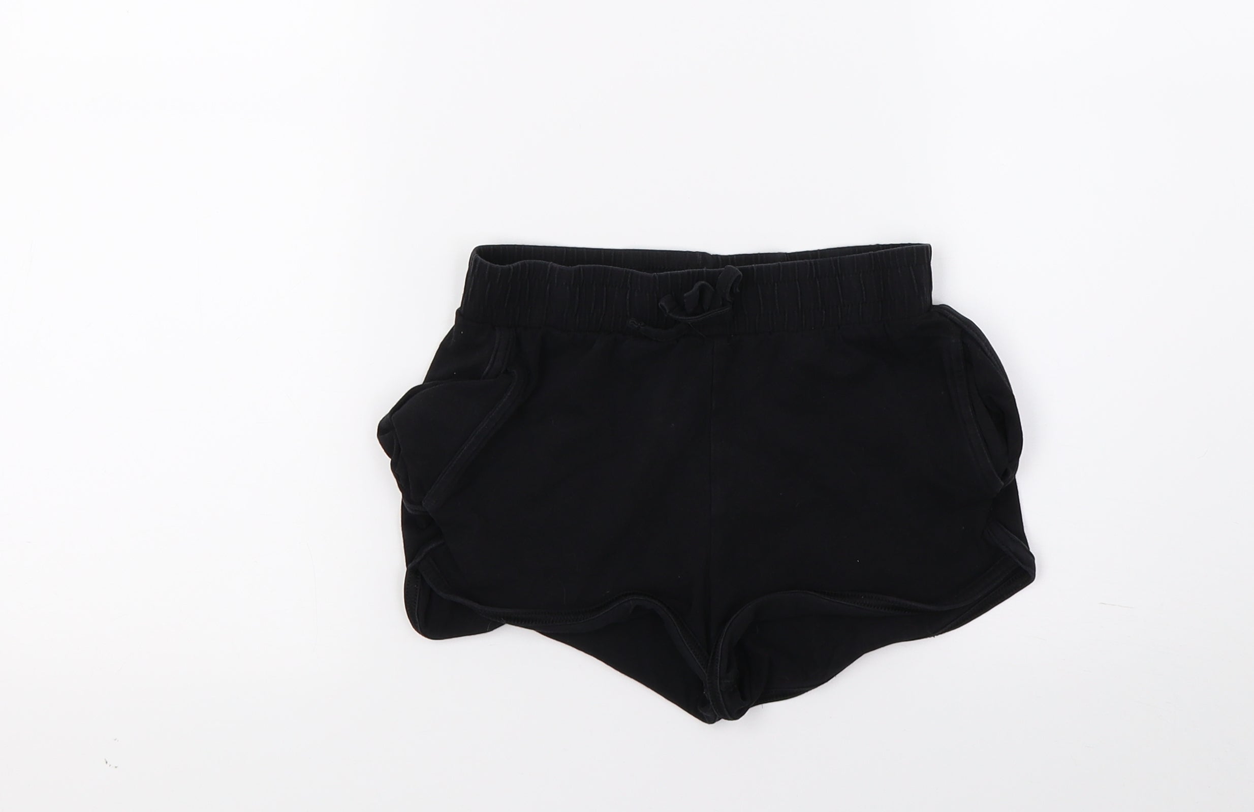 TU Girls Cut-Off Shorts Size 9 Years Black - reverse view