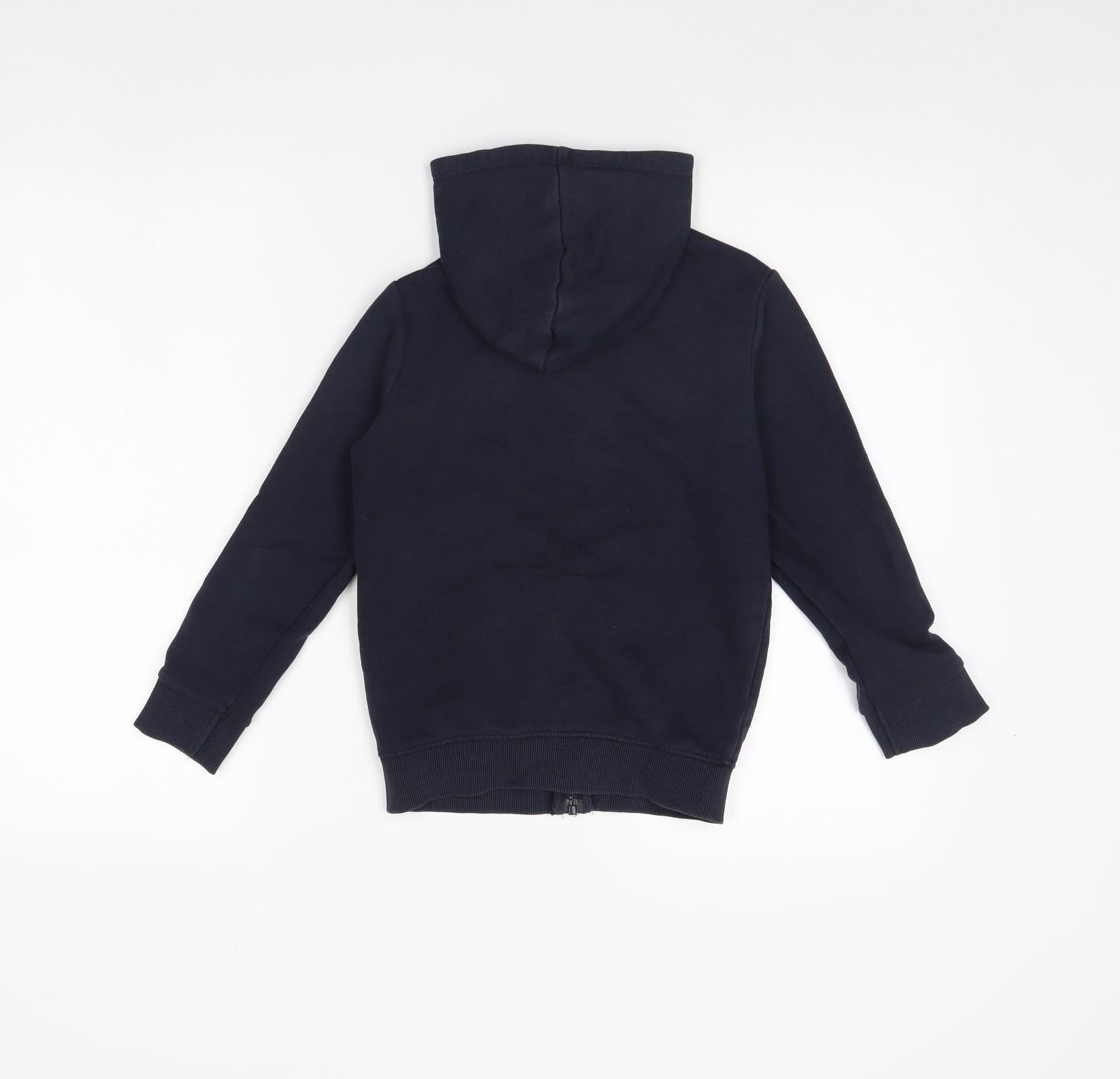 TU Boys Jacket Size 7 Years Blue Long Sleeve Full Zip - label detail