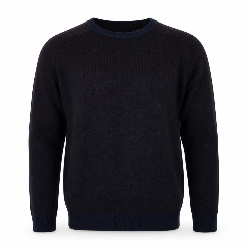 Mens Burton Size M Pullover Jumper Multicoloured Crew Neck Long Sleeve - front view