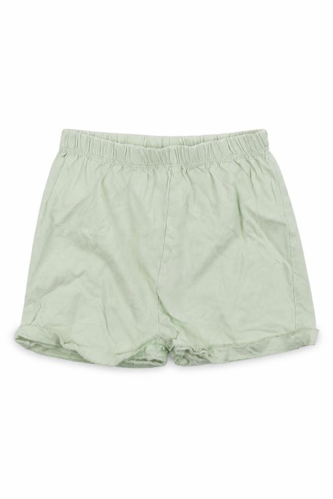 TU Girls Sweat Shorts Size 5-6 Years Green - front view