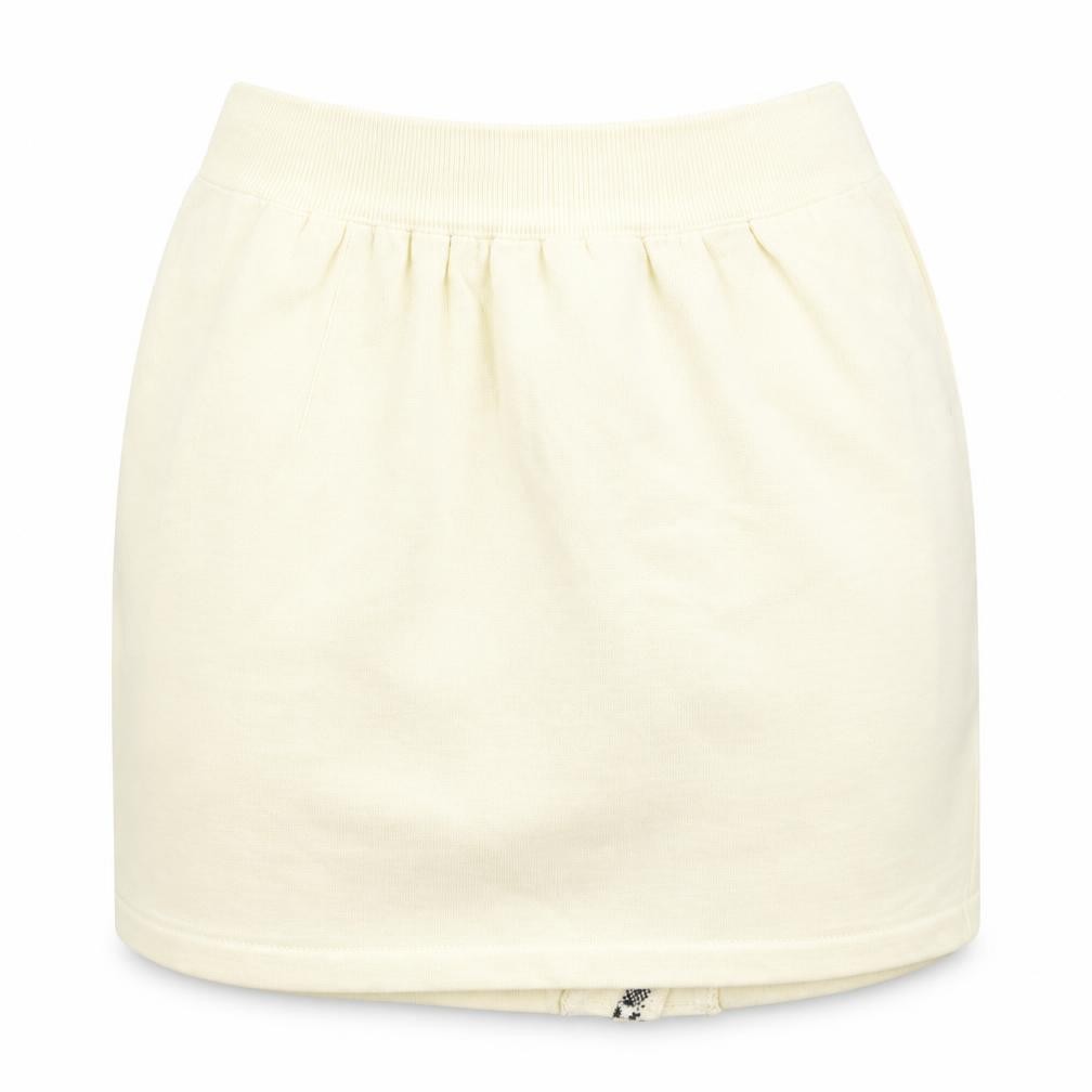 DASH Womens Mini Skirt Size S Ivory W26 - front view
