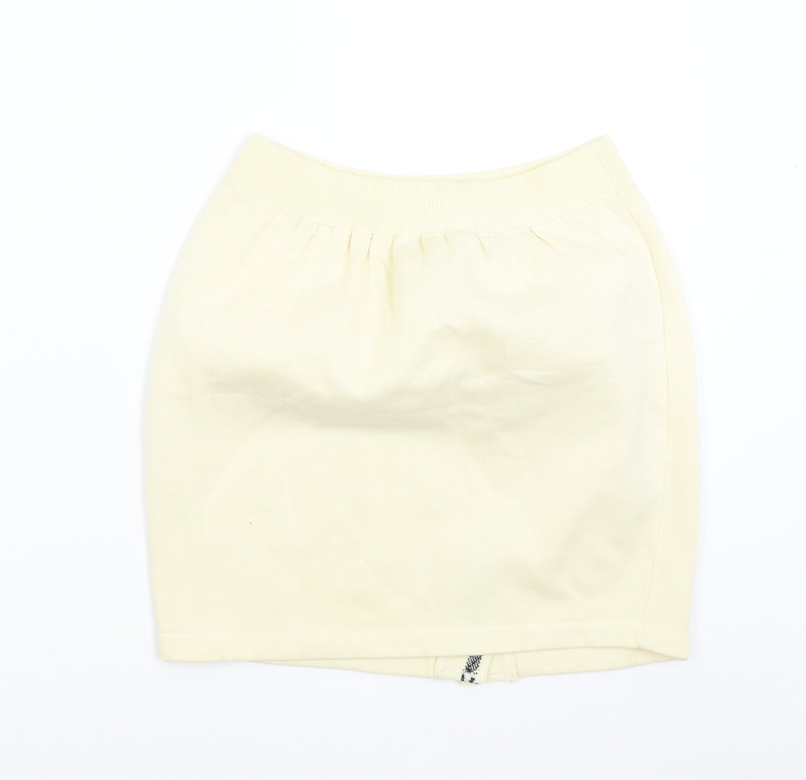 DASH Womens Mini Skirt Size S Ivory W26 - reverse view