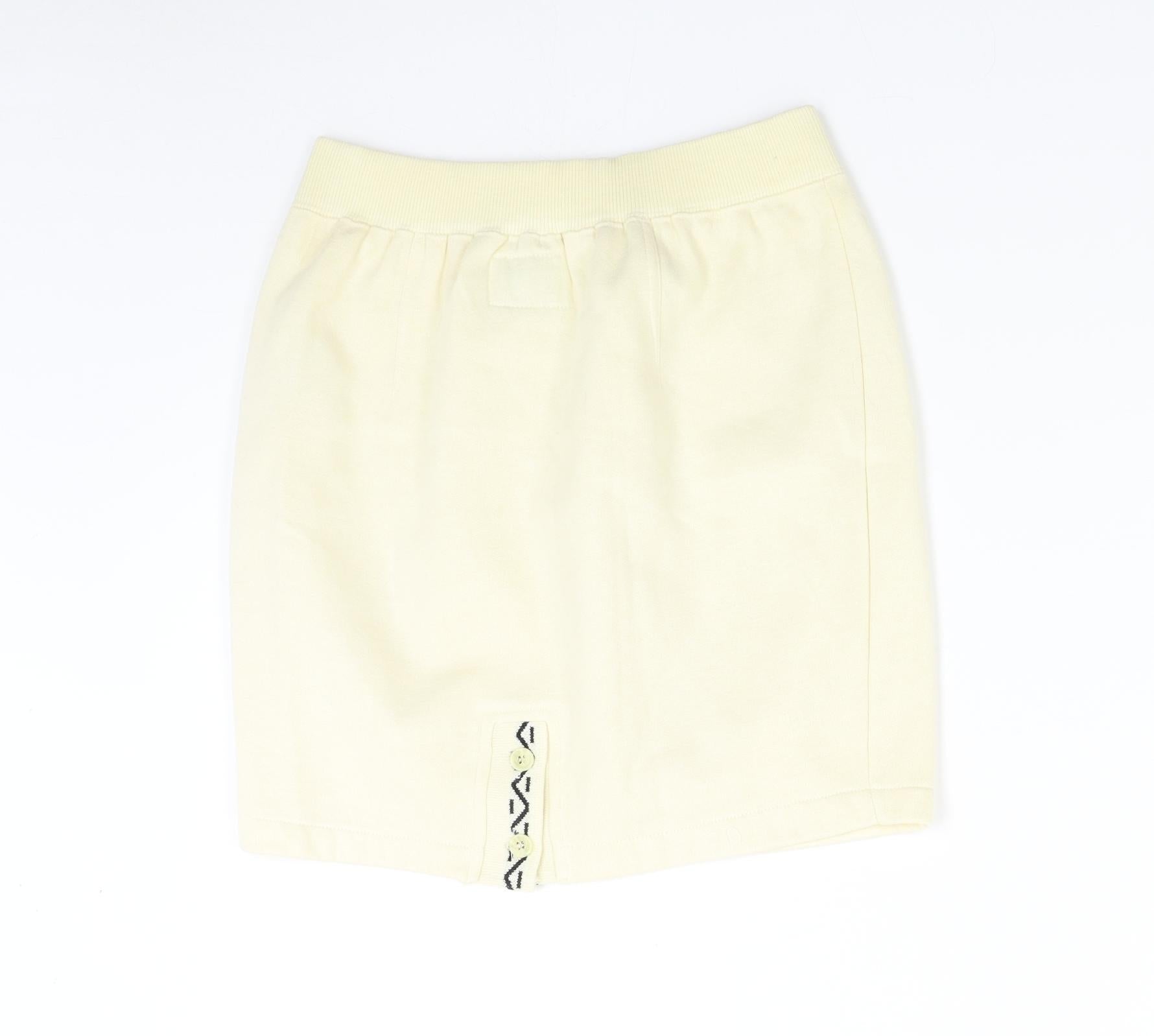 DASH Womens Mini Skirt Size S Ivory W26 - label detail