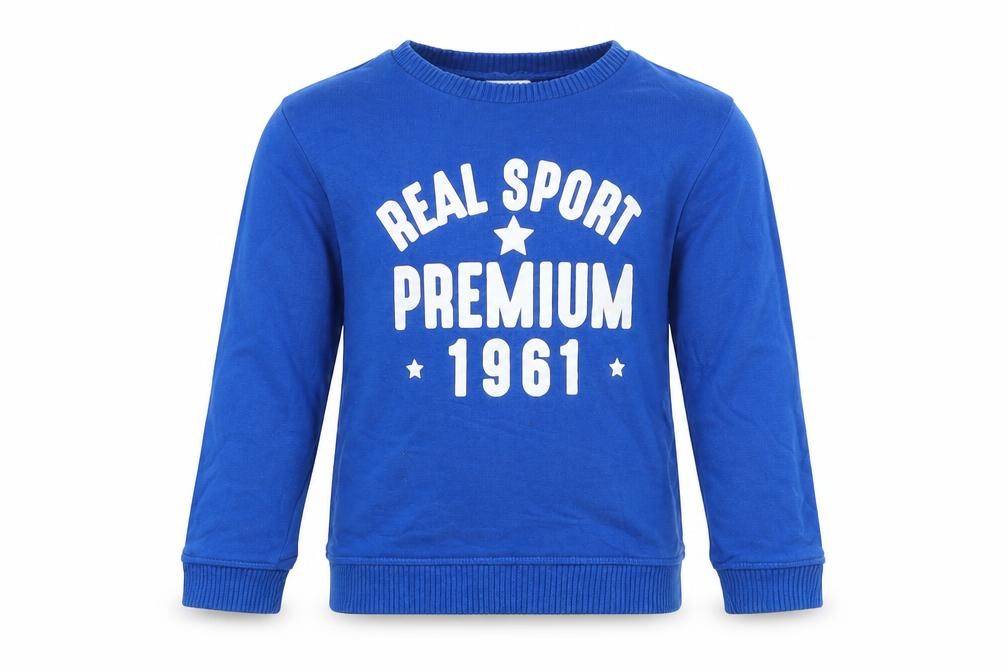 Mothercare Boys Pullover Jumper Size 6 Years Blue Round Neck Long Sleeve - front view
