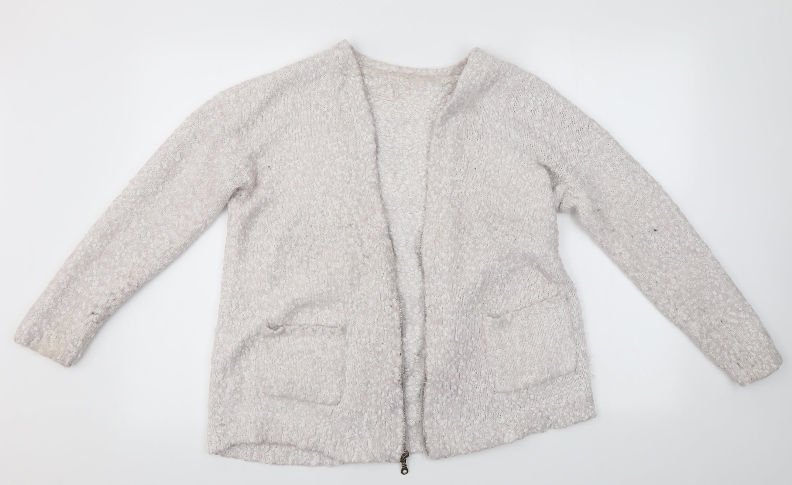 Dorothy Perkins Womens Jacket Size 14 Grey - reverse view