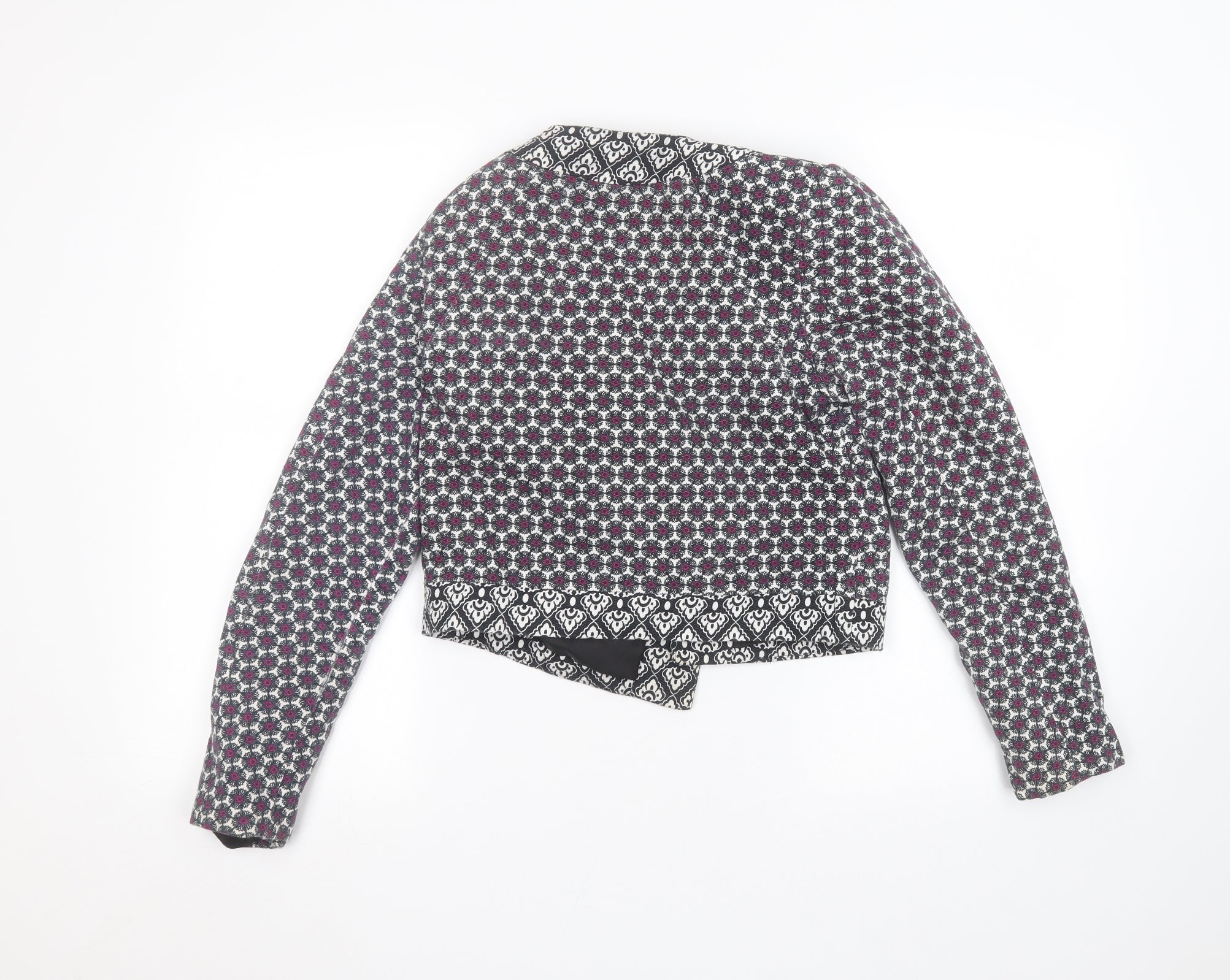 Atmosphere Womens Jacket Size 10 White Floral - label detail