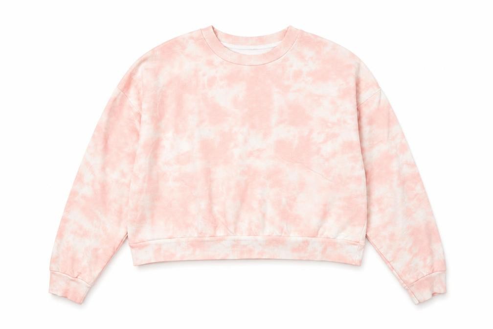 Primark Womens Pullover Sweatshirt Size L Pink Long Sleeve - front view