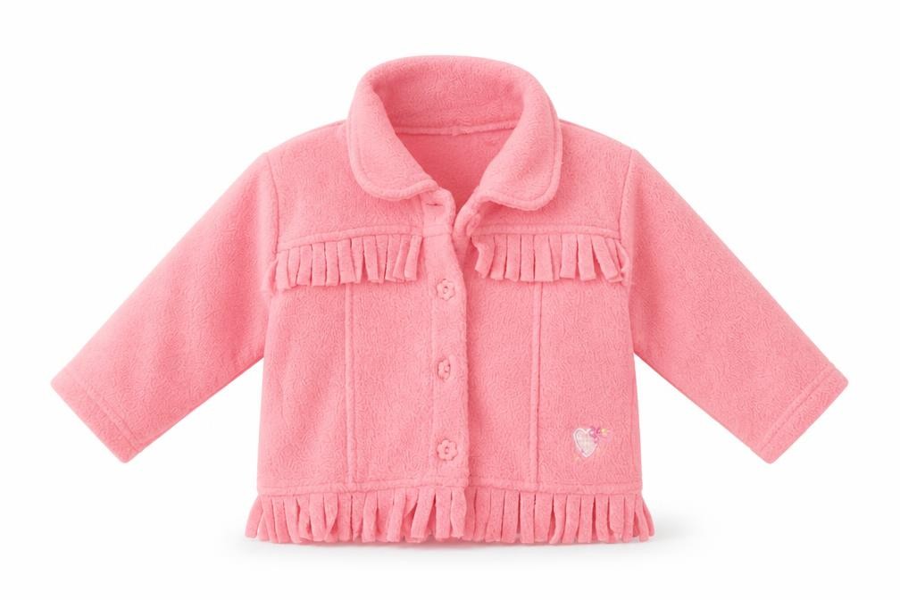 Mothercare Baby Cardigan Jumper Size 3-6 Months Pink Long Sleeve - front view